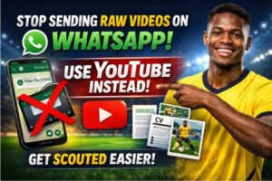 Stop Sending Raw Football Videos on WhatsApp: Why Every Player Should Use YouTube Instead